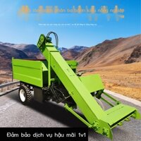 Xe chở phân ba bánh tự hành 22 mã lực khung gầm gia cố xe chở phân diesel Trang trại gia súc chất đống xúc phân khô và ư