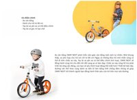 Xe chòi chân 2 bánh Kinderkraft 2WAY NEXT - Màu hồng