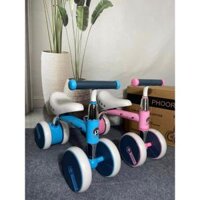 Xe chòi chân cao cấp cho bé 3 bánh -  Thăng bằng cho Bé 3in1 dành cho bé tập đi thân inox