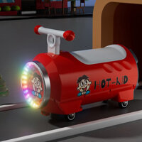 Xe chòi chân cho bé  Hình dạng lon dễ thương  [Bánh kép trơn tru]