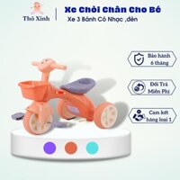 Xe chòi chân cho bé xe ba bánh từ 1 tuổi trở lên,xe có đèn có nhạc vui nhộn