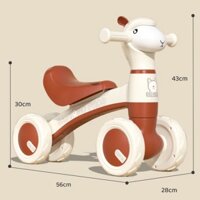 Xe chòi chân cừu baby có đèn nhạc vui nhộn cho bé yêu từ 1- 4 tuổi