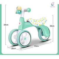 Xe Chòi Chân Đầu Xe Hình Gấu Bền Đẹp Cho Bé