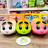Xe chòi chân Happy Baby hình Rùa đeo kính cho bé