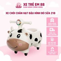 Xe Chòi Chân Hạt Đậu Hình Con Bò Sữa 218, Thiết Kế 4 Bánh Thăng Bằng Cao Cấp, Dành Cho Bé Trai Bé Gái Dễ Thương