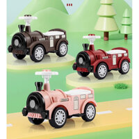 Xe chòi chân tàu hoả có nhạc đèn và cốp xe dành cho bé