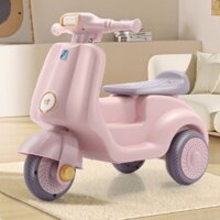 Xe chòi chân Vespa ba bánh cho bé 1-3 tuổi có nhạc đèn