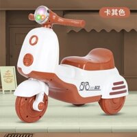 Xe chòi chân Vespa có đèn có nhạc phát sáng sinh động dễ thương cho bé yêu(8688)