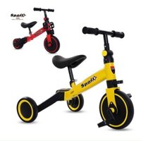 Xe chòi chân, xe đạp 3 bánh cho bé Sport – Xe thăng bằng yên da, đồ chơi vận động cho trẻ