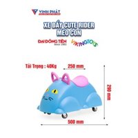 XE CHÒI CHÂN, XE ĐẨY NHỰA CHO BÉ CUTE RIDER VIKING TOYS - ĐẠI ĐỒNG TIẾN