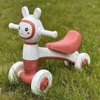 Xe Chòi Xe Đẩy Con Thỏ Kèm Đèn, Nhạc Xe Thiết Kế Chắc Chắn Dành Cho Bé Từ 9 Tháng Đến 4 Tuổi