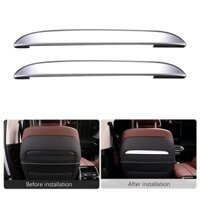 Xe Chrome Bạc Ghế Viền Sau Dải Trang Trí Cho-BMW X5 X6 X7 G05 G06 G07 6GT 2018-2022 Phụ Kiện Nội Thất