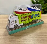 Xe container chở cano 728-21