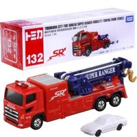 Xe cứu hộ mô hình Takara Tomy Tomica Long 132 Yokohama Municipal