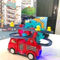 Xe cứu hoả vịt leo thang