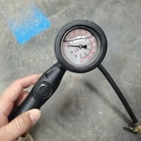 Xe Đa Năng Độ Chính Xác Cao Lốp Đồng Hồ Đo Áp Suất Dầu Ngâm Lốp Máy Bơm Hơi Súng Hiển Thị Kỹ Thuật Số Chính Xác Máy Bơm Hơi Giám Sát Áp Suất Lốp