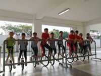 Xe dap 1 banh - Unicycle