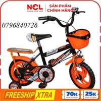 xe đạp 12 inch cho bé nhựa chợ lớn 2 sườn