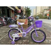 Xe đạp 18 inch hình công chúa cho bé gái