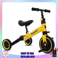 Xe đạp 3 bánh cho bé  Xe chòi chân có bàn đạp có thể tháo rời dễ dàng cho bé từ 1 đến 6 tuổi ĐỒ CHƠI TUẤN MINH