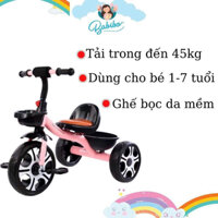 xe đạp 3 bánh cho bé yên có đệm lót