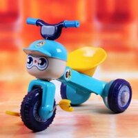 Xe đạp 3 bánh con kiến bánh phát sáng có đèn gấp gọn