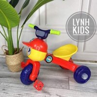 Xe đạp 3 bánh con kiến bánh phát sáng có đèn,Xe chòi chân,giữ thăng bằng cho bé tập đi, xe đồ chơi