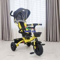 Xe đạp 3 bánh Nadle có mái che cho bé cao cấp