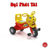 Xe đạp 3 bánh thỏ thổi - Đại Phát Tài L.A - Nhựa thổi- dành cho trẻ từ 3 đến 5 tuổi -1183NTT