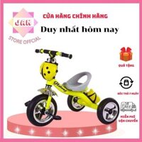 Xe đạp 3 bánh, Xe đạp bọ rùa đáng yêu khung thép cho bé có kèm bình nước
