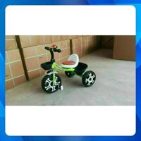 Xe đạp 3 bánh, xe đạp trẻ em yên da cao cấp, có giỏ đồ lớn cho bé