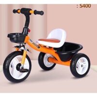 Xe đạp 3 bánh yên da mềm cho bé