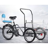 XE ĐẠP BA BÁNH CHO NGƯỜI GIÀ - Loại 1 khung hợp kim thép bền