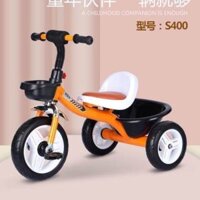 Xe đạp ba bánh yên da cho bé