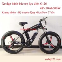 Xe đạp bánh béo điện 48V10AH