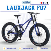 XE ĐẠP BÁNH BÉO LAUXJACK 26 INCH 21 TỐC ĐỘ - PHIÊN BẢN KHUNG LÒ XO