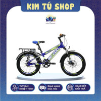 Xe đạp Begood có baga, xe đạp 20 inch cho bé từ 7-11 tuổi, xe đạp kiểu dáng thể thao, xe đạp thương hiệu Việt nam