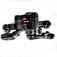 Xe đạp bền bỉ Xe đạp leo núi Phanh đĩa Caliper Hợp kim nhôm Kẹp phụ kiện xe đạp màu đen