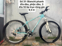 Xe đạp Bianchi MTB phanh đĩa dầu