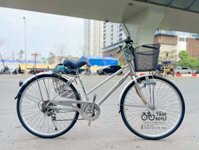 Xe đạp cào cào Nhật PRT 2671 - Bạc