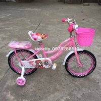 Xe đạp cho bé gái bánh 12, 14, 16, 18inch XĐ26D