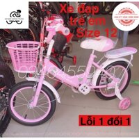 xe đạp cho bé gái size 12 💔 FRESHIP 💔 phù hợp cho bé 2-3 tuổi