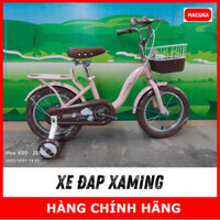 Xe đạp cho bé gái từ 2-3-4 tuổi đến 9 tuổi, Xe đạp trẻ em Xaming hàng chính hãng BCL01