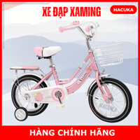 Xe đạp cho bé gái từ 2-3-4 tuổi đến 9 tuổi, Xe đạp trẻ em Xaming hàng chính hãng BCL03