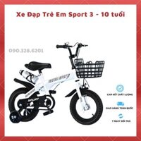 Xe Đạp Cho Bé Tập Đi, Xe Đạp Trẻ Em 14 - 16inch Super Sport Cho Bé 3 - 10 Tuổi