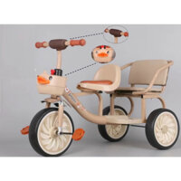 xe đạp cho bé / xe đạp trẻ e 3 bánh dùng cho bé trai và bé gái từ 2 tuổi đến 6 tuổi giá rẻ chất lượng ( mẫu xe xích lô)