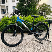 Xe Đạp Địa Hình BULL BD1T Mẫu 2024 Khung Thép Hợp Kim Sơn Tĩnh Điện, Bộ Đề Shimano 21 Tốc Độ, 3 Đĩa 7 Líp, Có Baga