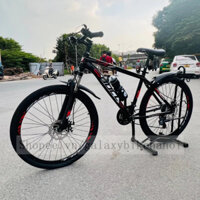 Xe Đạp Địa Hình BULL N007 Khung Nhôm Sơn Tĩnh Điện, Bộ Đề Shimano Chính Hãng 21 Tốc Độ, Phanh Đĩa, Vành Nhôm 26inch