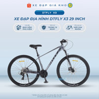 Xe Đạp Địa Hình DTFLY X3 29 Inch – Khung Nhôm | Phanh Dầu | Tay đề Shimano ALTUS
