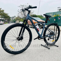 Xe Đạp Địa Hình DTFLY X8 29nch Khung Nhôm Magie Siêu Nhẹ Chuẩn 6061, Phuộc Hơi,Trục Rỗng, Phanh Dầu, Đề Shimano U6000